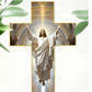 Retro Jesus Kristus vægkors dekoration