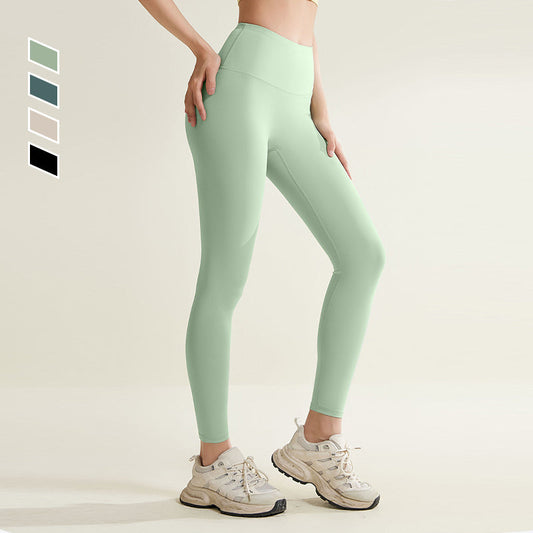 Yogaleggings med høj talje til kvinder