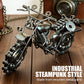 Håndlavet jernkunst-motorcykelmodel