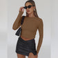 Slim Fit Crop Top-sæt til kvinder