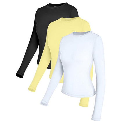 Slim Fit Crop Top-sæt til kvinder