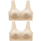 💥Tidsbegrænset tilbud 50% rabat💥Sommermode Deep Cup Sexet Push Up Trådløs BH