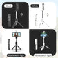 Mobiltelefon selfie stick holder, der kan fjernstyres