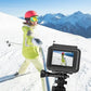Mobiltelefon selfie stick holder, der kan fjernstyres