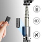 Mobiltelefon selfie stick holder, der kan fjernstyres