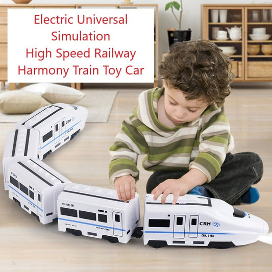 🌲Hot Sale 49% OFF🔥Elektrisk universalsimulering af højhastighedstog Harmony Train Toy