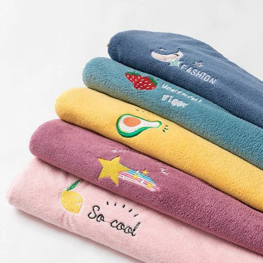 💥Hårpleje Essentials💥Nu 50% rabat på efterårs-/vinterudsalg Hurtigtørrende hårhåndklæde💖