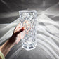 Rose Touch Bloom krystal-lampe