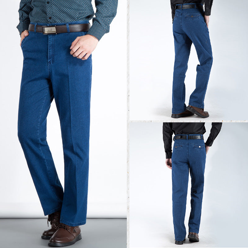Jeans Med H j Talje Og Lige Snit Til M nd Aohtop Jeans Med H j Talje Og Lige Snit Til M nd Aohtop