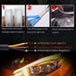 🔥 Kampagne 49% FRA🔥LED flow type Automatisk signallys