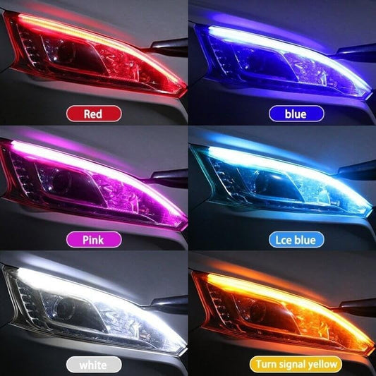 🔥 Kampagne 49% FRA🔥LED flow type Automatisk signallys