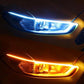 🔥 Kampagne 49% FRA🔥LED flow type Automatisk signallys