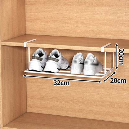 🔥Hot Sale🔥Multifunktionelt clip-on-skostativ i rustfrit stål til mere plads i skoskabet